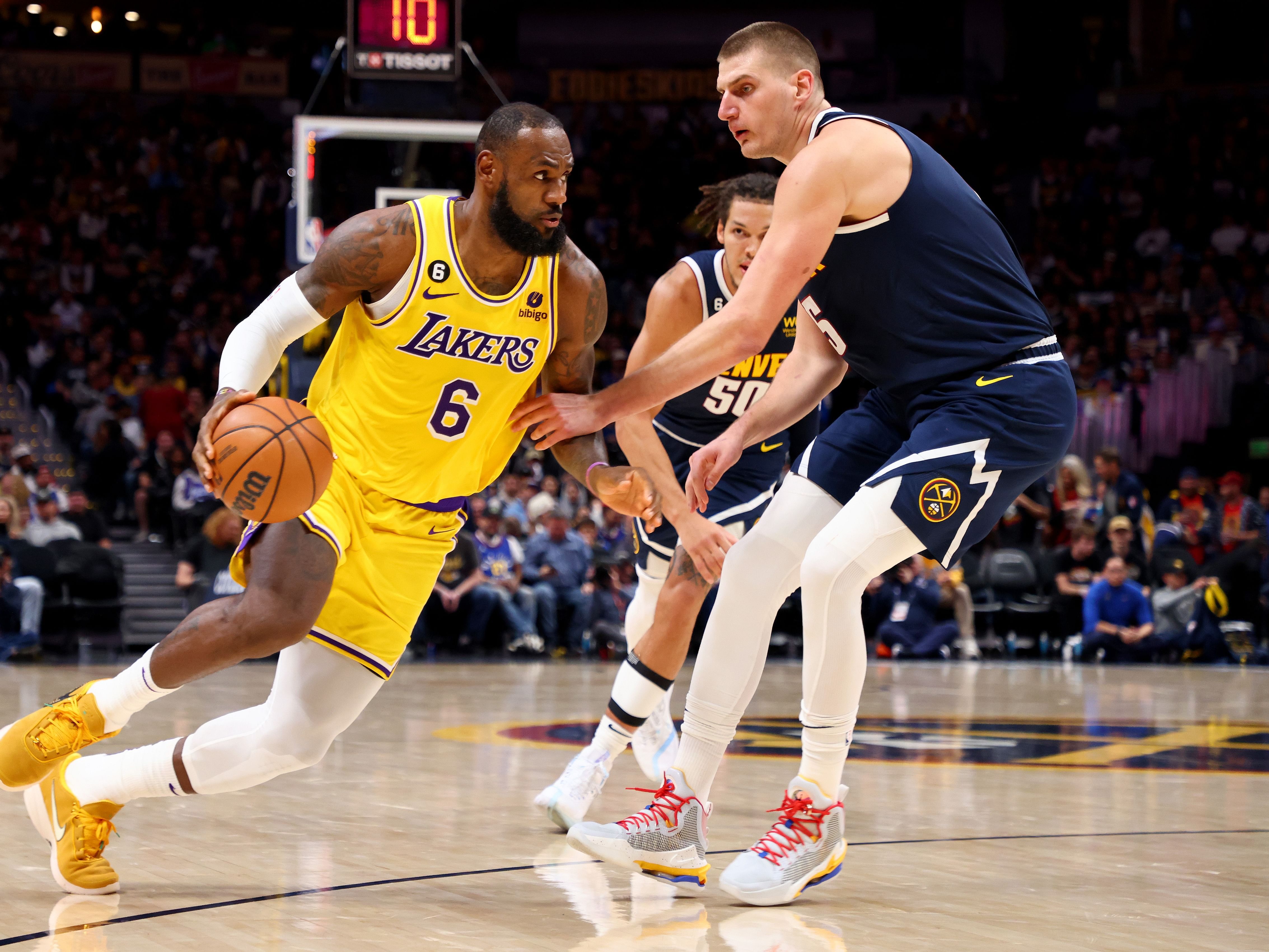 LeBron James and Nikola Jokic could face off in the 2023 playoffs