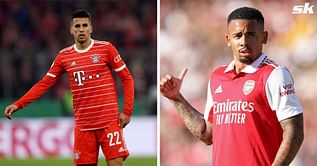 On-loan Manchester City star Joao Cancelo sends message to Arsenal's Gabriel Jesus following the Gunners' 2-2 draw against Liverpool