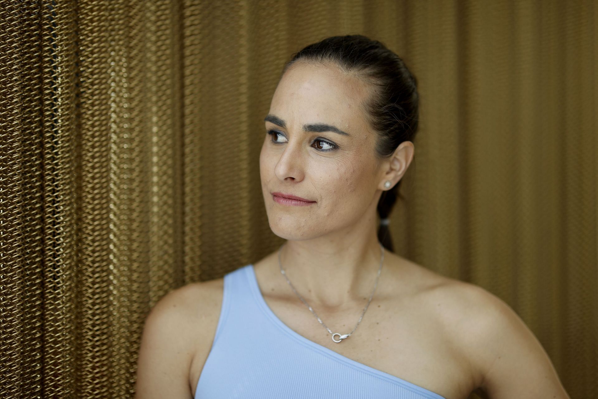 Monica Puig pictured during a photo shoot.