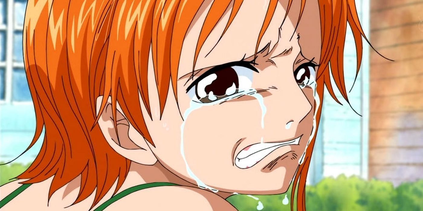 Nami asking Luffy for help (Image via Toei animation)