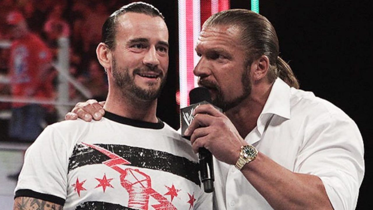 CM Punk and Triple H