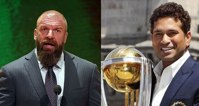 क्रिकेट के 'भगवान' Sachin Tendulkar के 50वें बर्थडे पर WWE दिग्गज Triple H ने दी खास अंदाज में बधाई, देखें जबरदस्त वीडियो