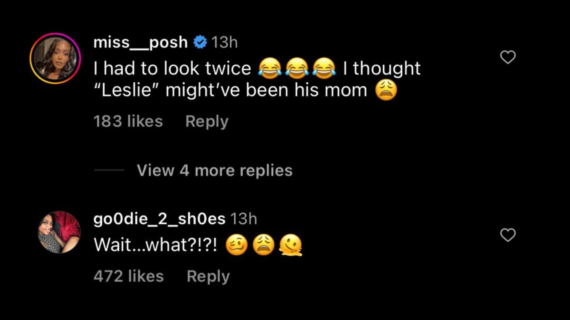 Screenshot of Internet users remarking on Uzi Vert&#039;s alter ego.(Photo via TheShadeRoom/Instagram)