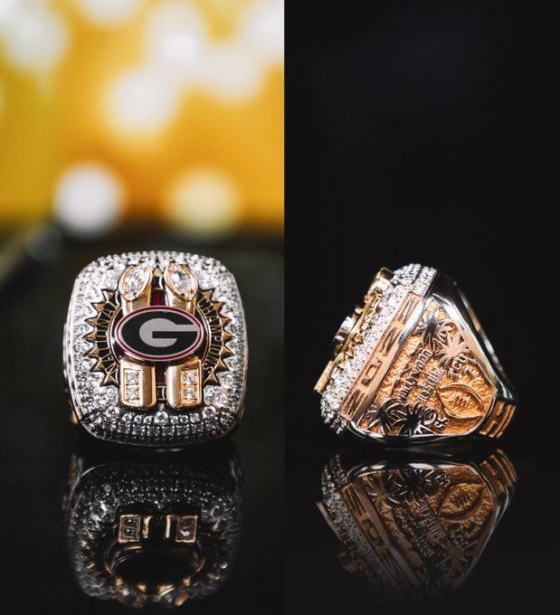 Kirby Smart's Georgia Bulldogs Unveil Championship Rings