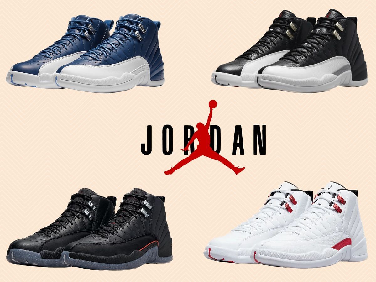 Air Jordan 12 colorways you can buy under $300 (Image via Sportskeeda)