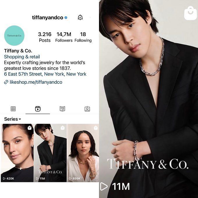 The Jimin Hub on X: Park Jimin is officially the newest Brand Ambassador  of Tiffany & co. !  / X