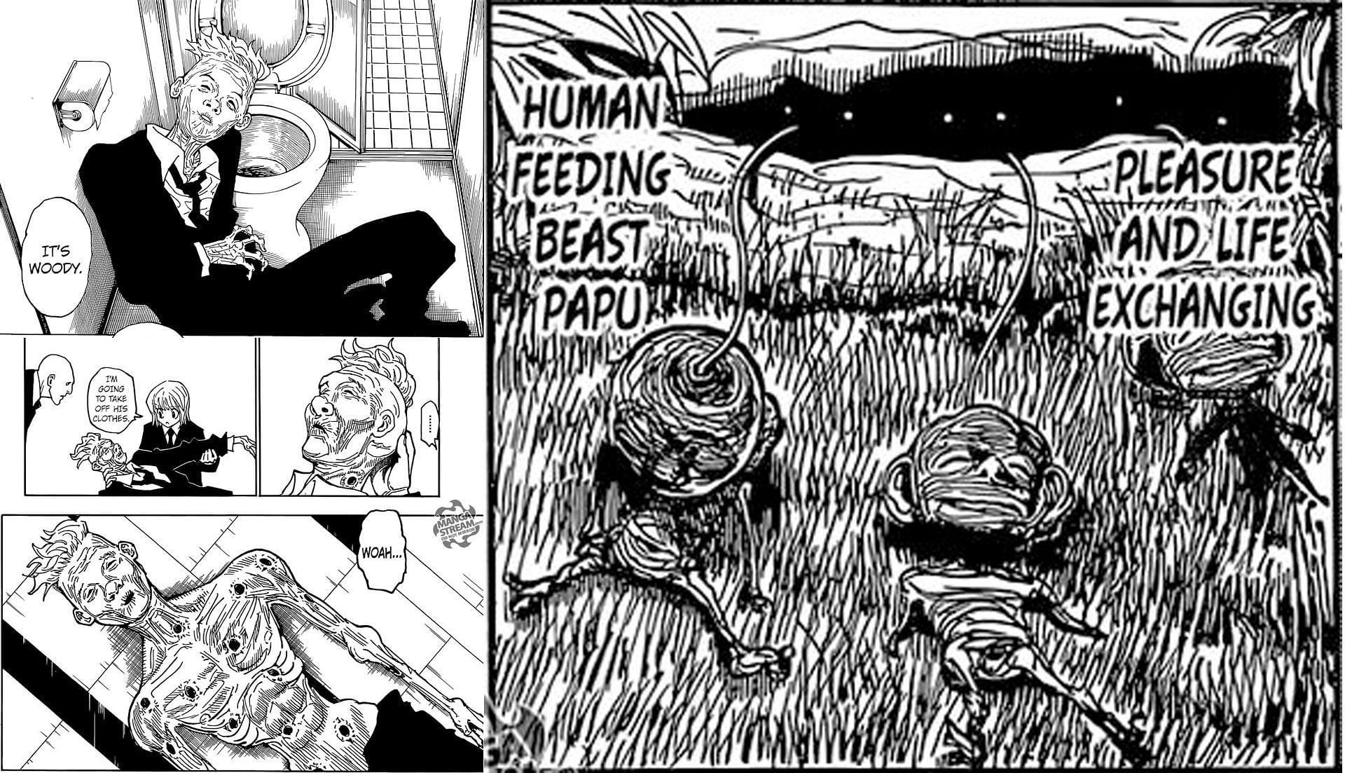 One of the sweetest panel in the HxH for me. Dark continent arc becomes  more and more interesting. : r/HunterXHunter