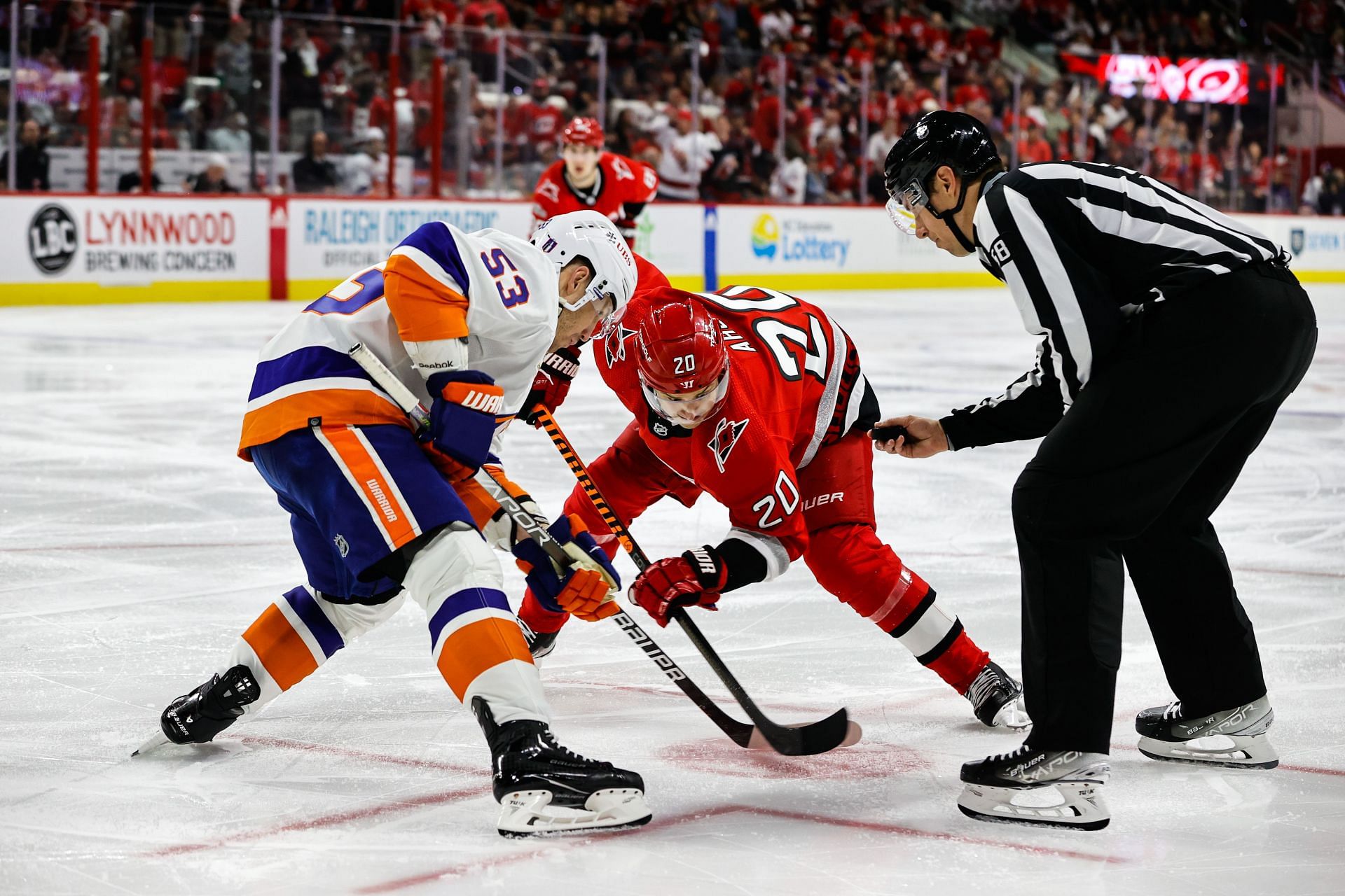 New York Islanders v Carolina Hurricanes - Game One