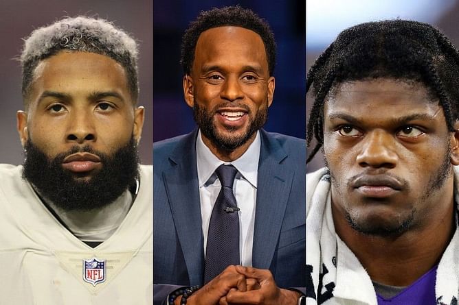 “Really?” – Bomani Jones laughs in face of Ravens adding ‘ghost of Odell Beckham Jr.’ to appease Lamar Jackson
