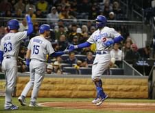 Los Angeles Dodgers fans celebrate as Chris Taylor’s homer caps six-run rally in win over Pittsburgh Pirates: "Back from the dead" "Fantastic win"
