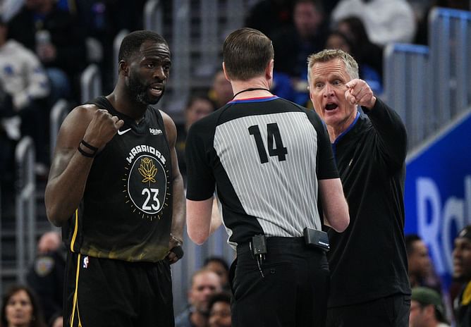 "He has crossed the line over the years” – Steve Kerr blames Draymond Green's history for receiving suspension