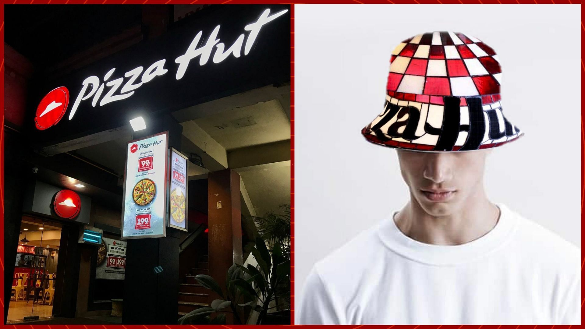 Pizza Hut introduces &lsquo;Hut Hat&rsquo;! (Image via Pizza hut and Chain)