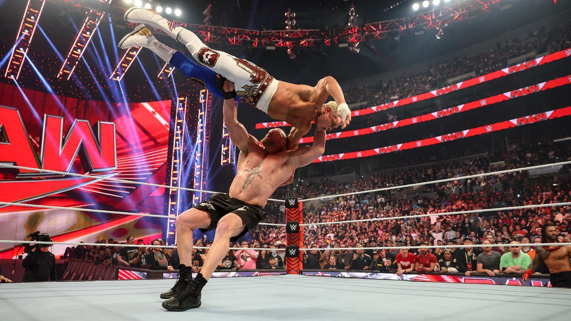 On Monday, Brock Lesnar brutally attacked Cody Rhodes. 