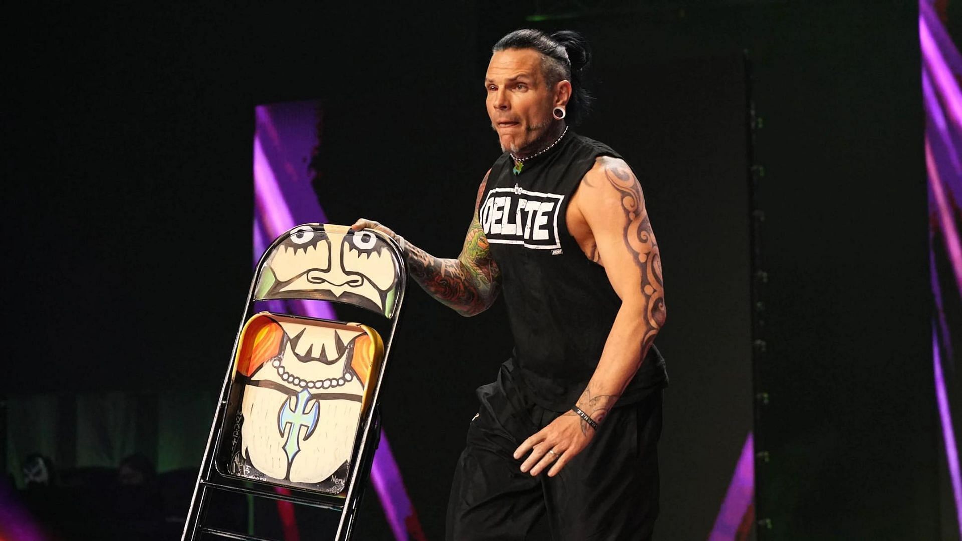 Jeff Hardy recently returned to action in AEW!
