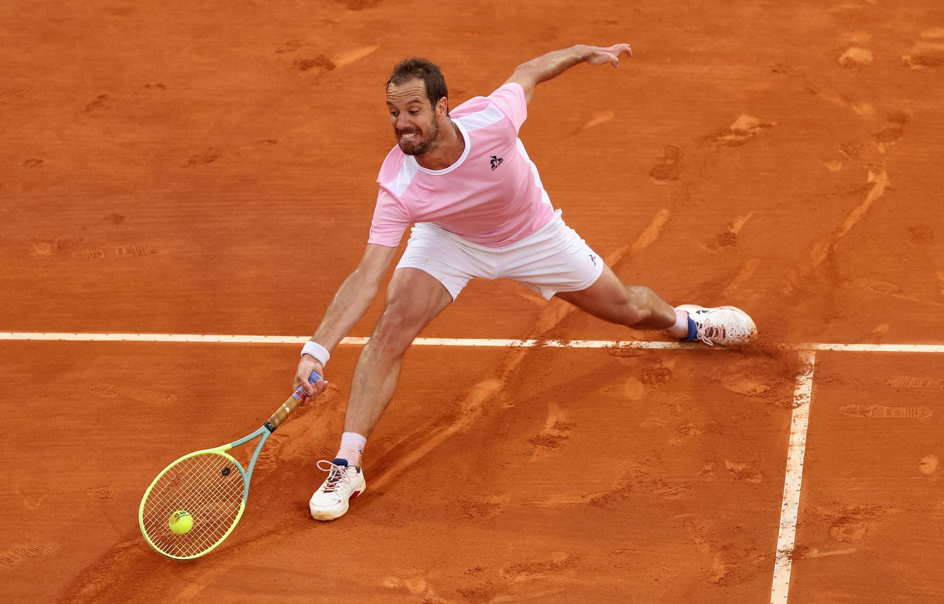 Gasquet is into the second round.