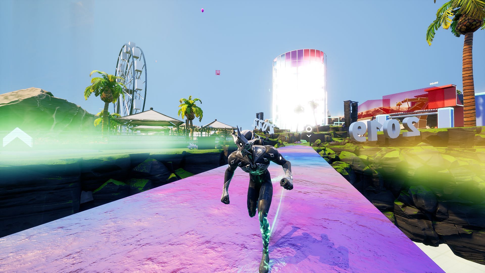 Running away from Fortnite Creative Maps at the speed of light (Image via Epic Games/Fortnite)