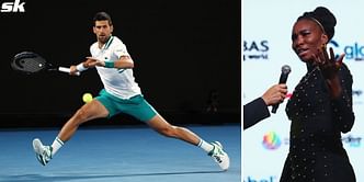 Venus Williams: Aspiring players should take a look at Novak Djokovic's footwork