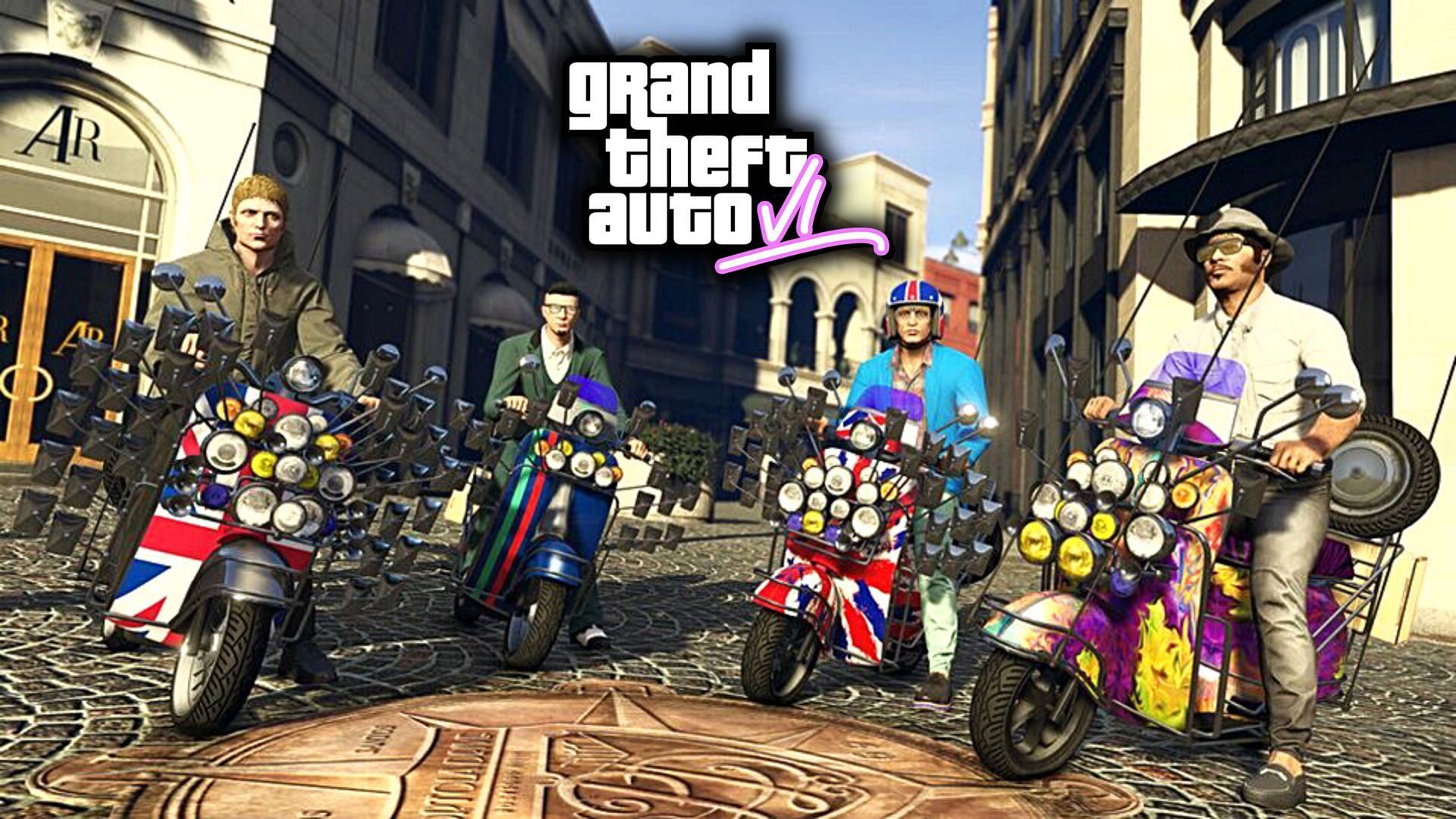 A picture of Faggio mod, a variant of the standard Faggio scooter, that could also appear in GTA 6 (Image via GTA Magazine)