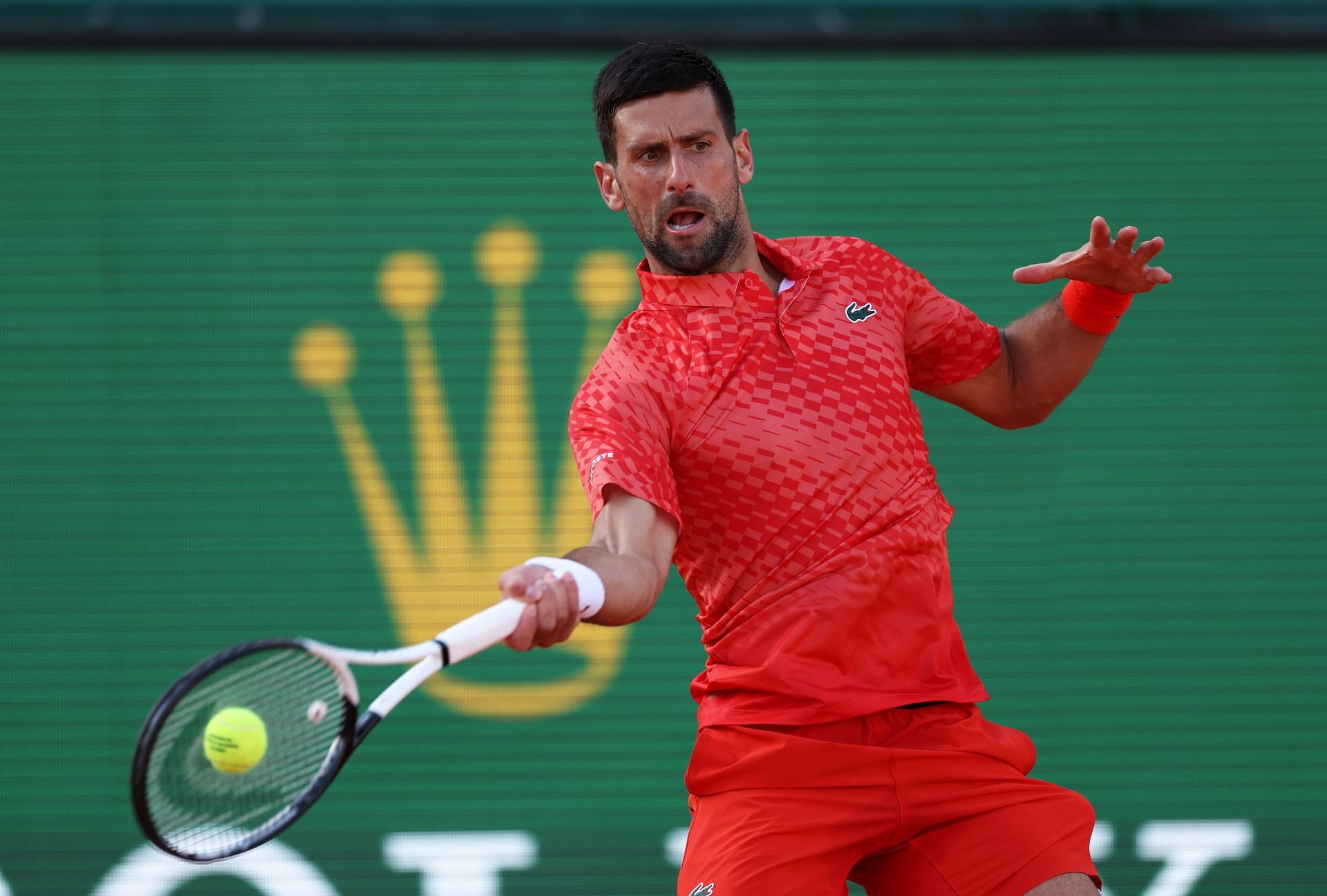 Djokovic is up and running in the Principality.
