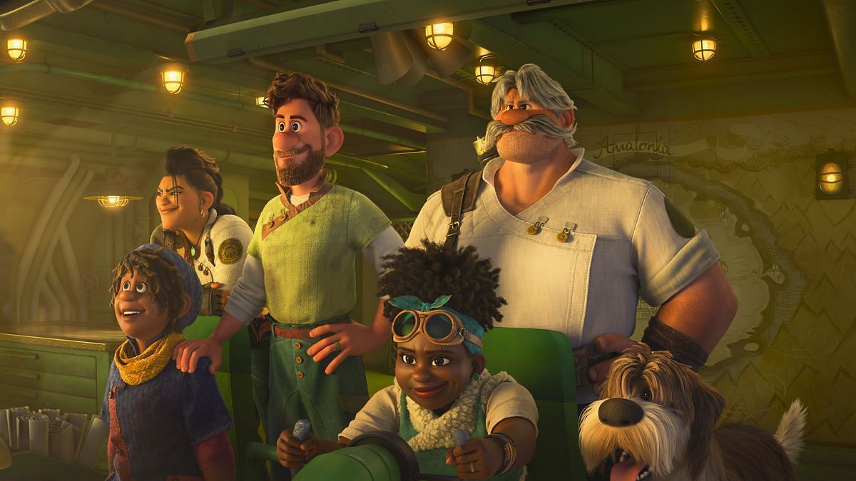 Strange World cast (Image via Disney)