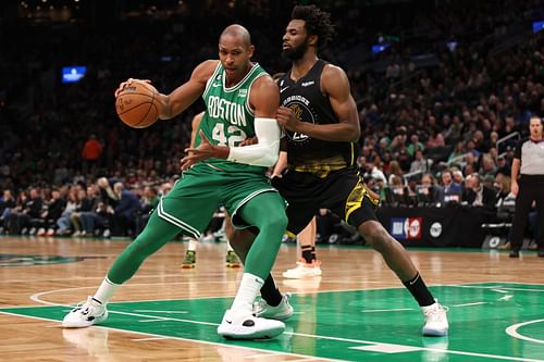 Andrew Wiggins' father also played against the Celtics in the NBA Finals (Image via Getty Images)