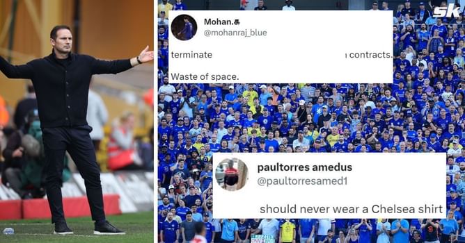 “Should never wear a Chelsea shirt,” “Biggest flop” – Chelsea star labelled ‘waste of space’ after poor display in 2-0 defeat to Brentford