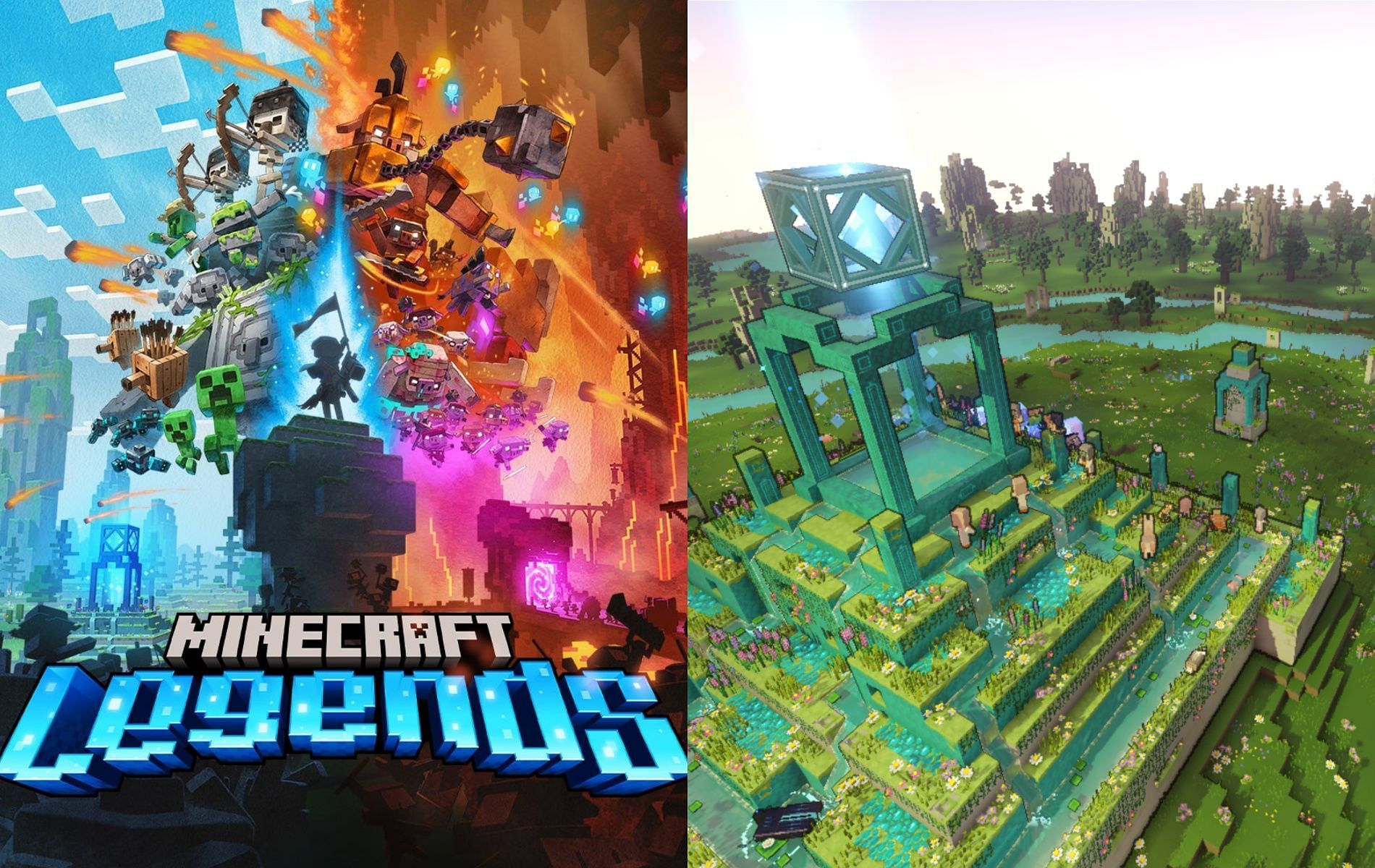 If nothing else, Legends is an unprecedented take on the Minecraft formula that has room for growth (Images via Xbox Game Studios)