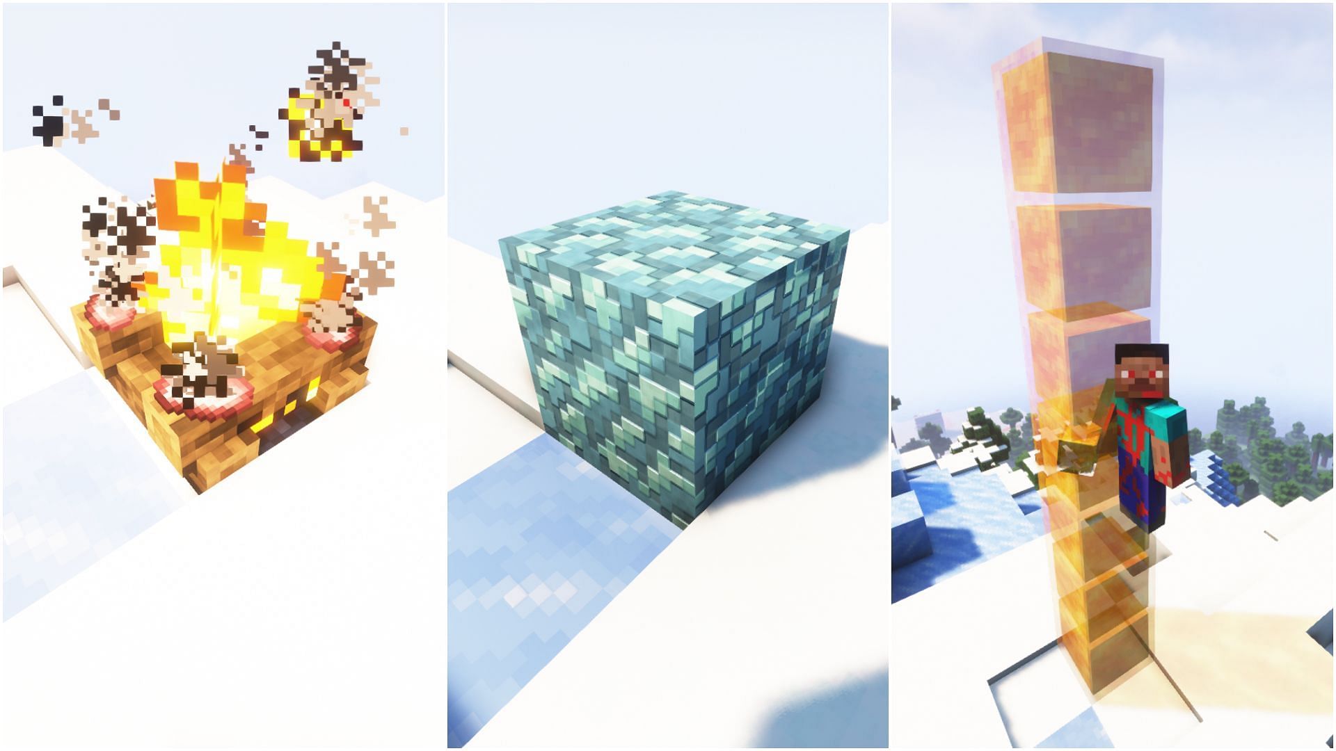 There are some hidden features in several blocks in Minecraft (Image via Mojang)