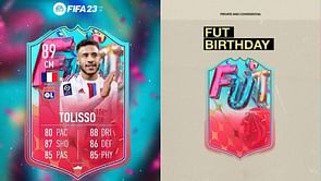 FIFA 23 Corentin Tolisso FUT Birthday SBC - How to complete, estimated costs, and more