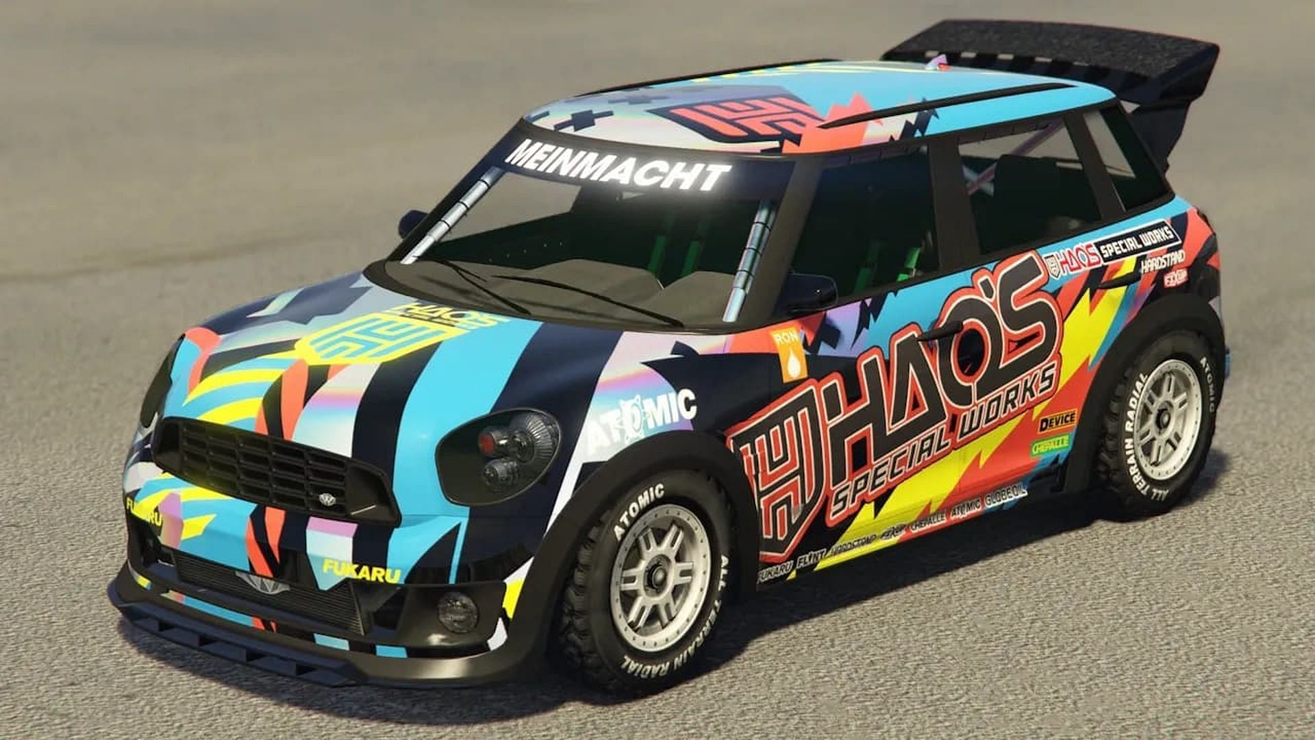 This SUV with an HSW livery (Image via GTA Wiki)