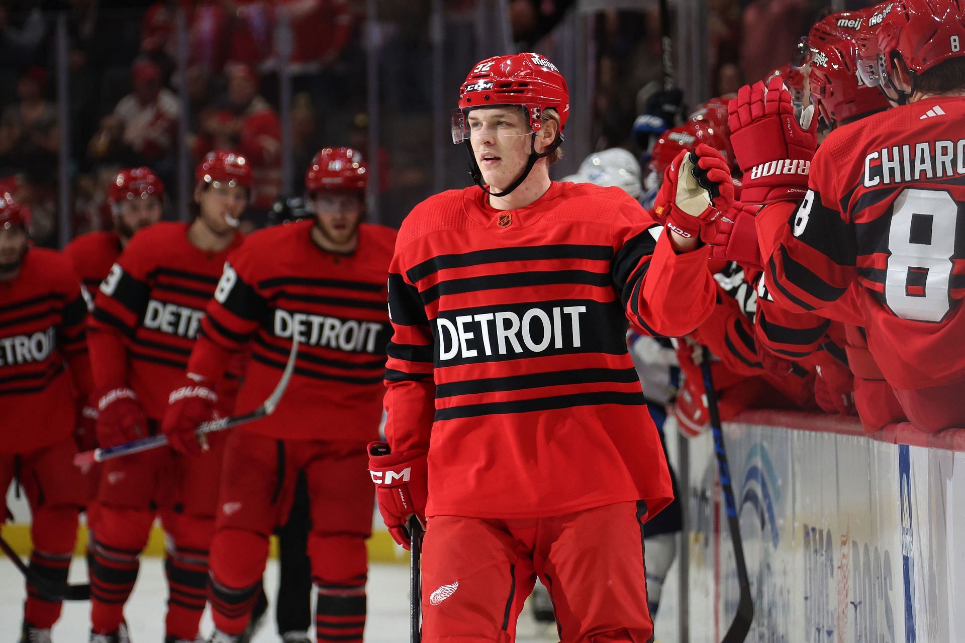 Winnipeg Jets v Detroit Red Wings