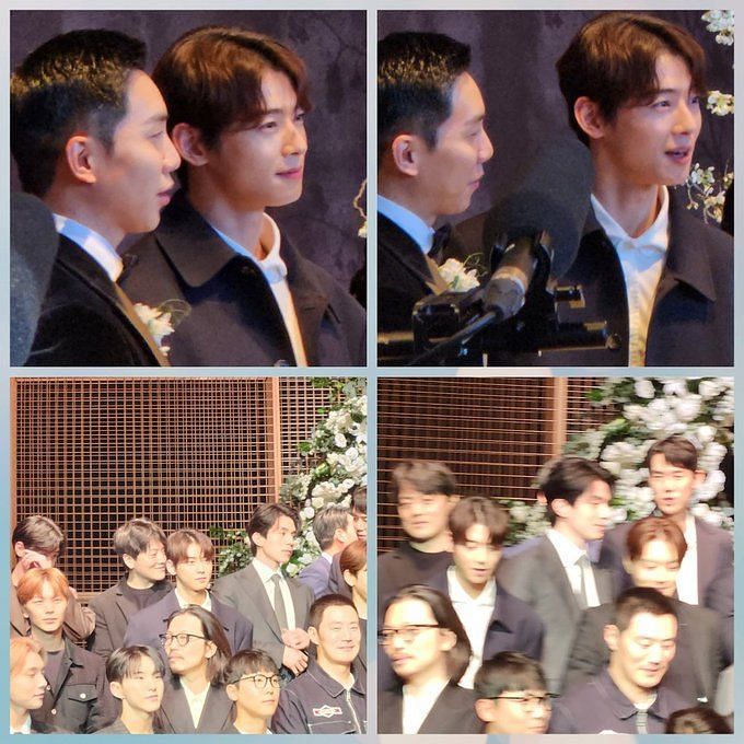 Lee Seung gi and Lee Da in s wedding Lee Dong wook Cha Eun woo