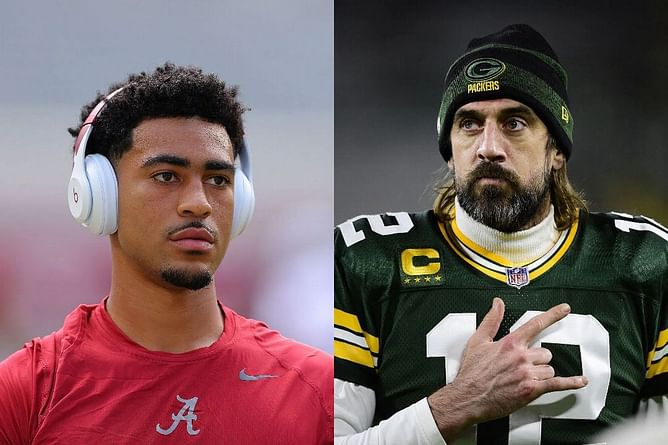 Top 2023 NFL Draft prospect Bryce Young names three NFL superstars he looks up to including Aaron Rodgers