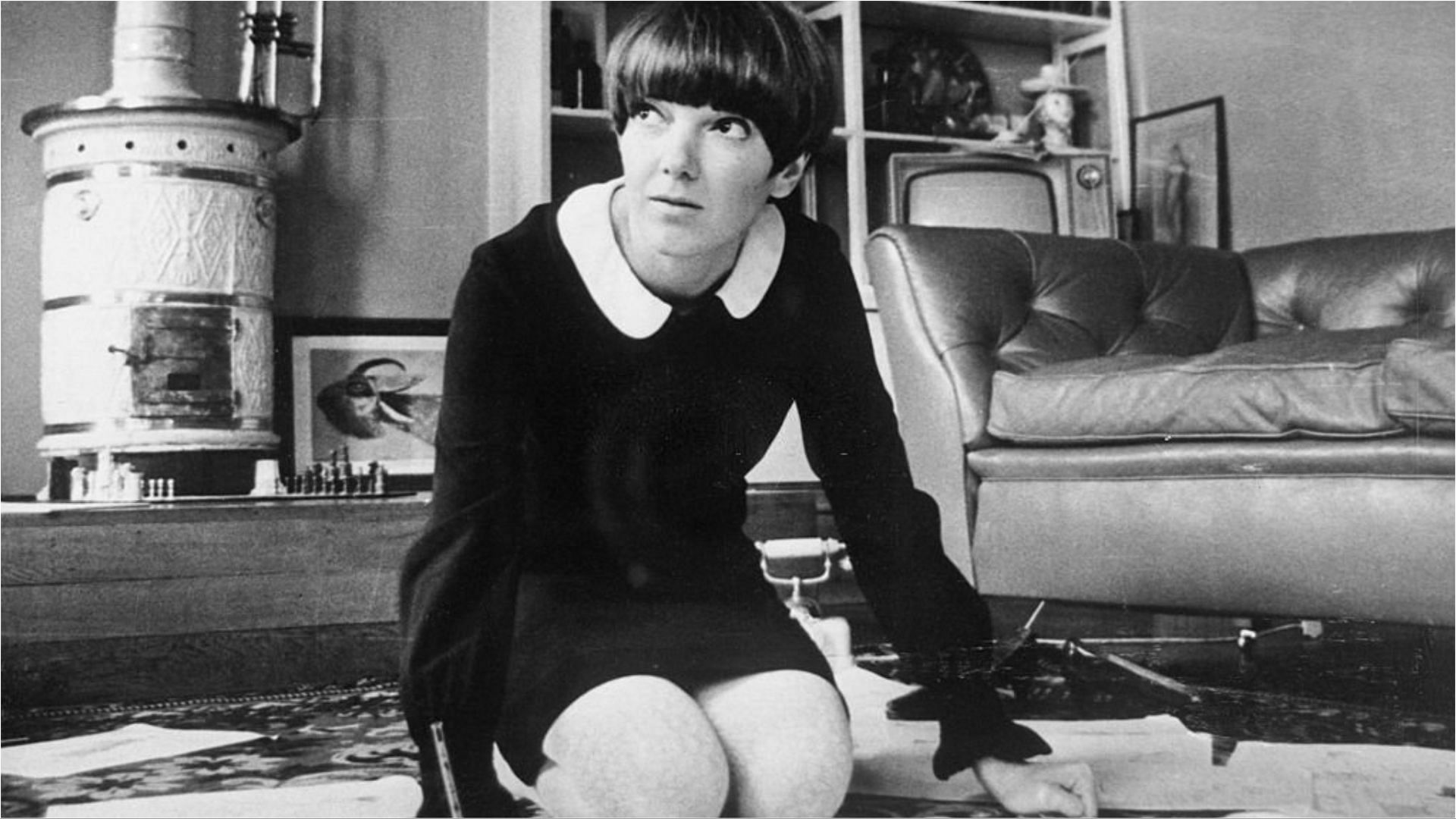 Mary Quant recenty died at the age of 93 (Image via Keystone/Getty Images)
