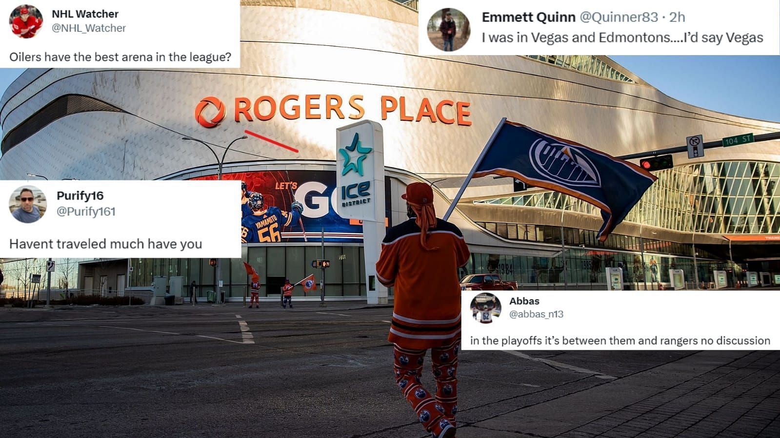 Do Edmonton Oilers have the best arena in the league? Viral tweet sees fans get into heated debates.