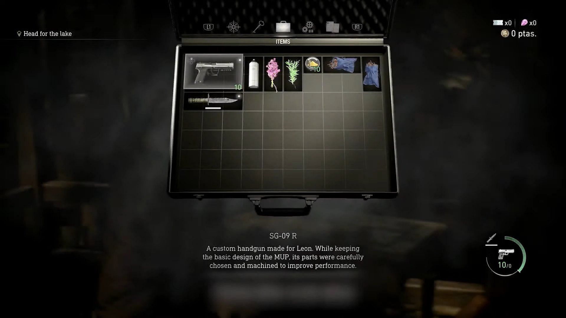 Managing inventory is crucial in Resident Evil 4 Remake (Image via Capcom)