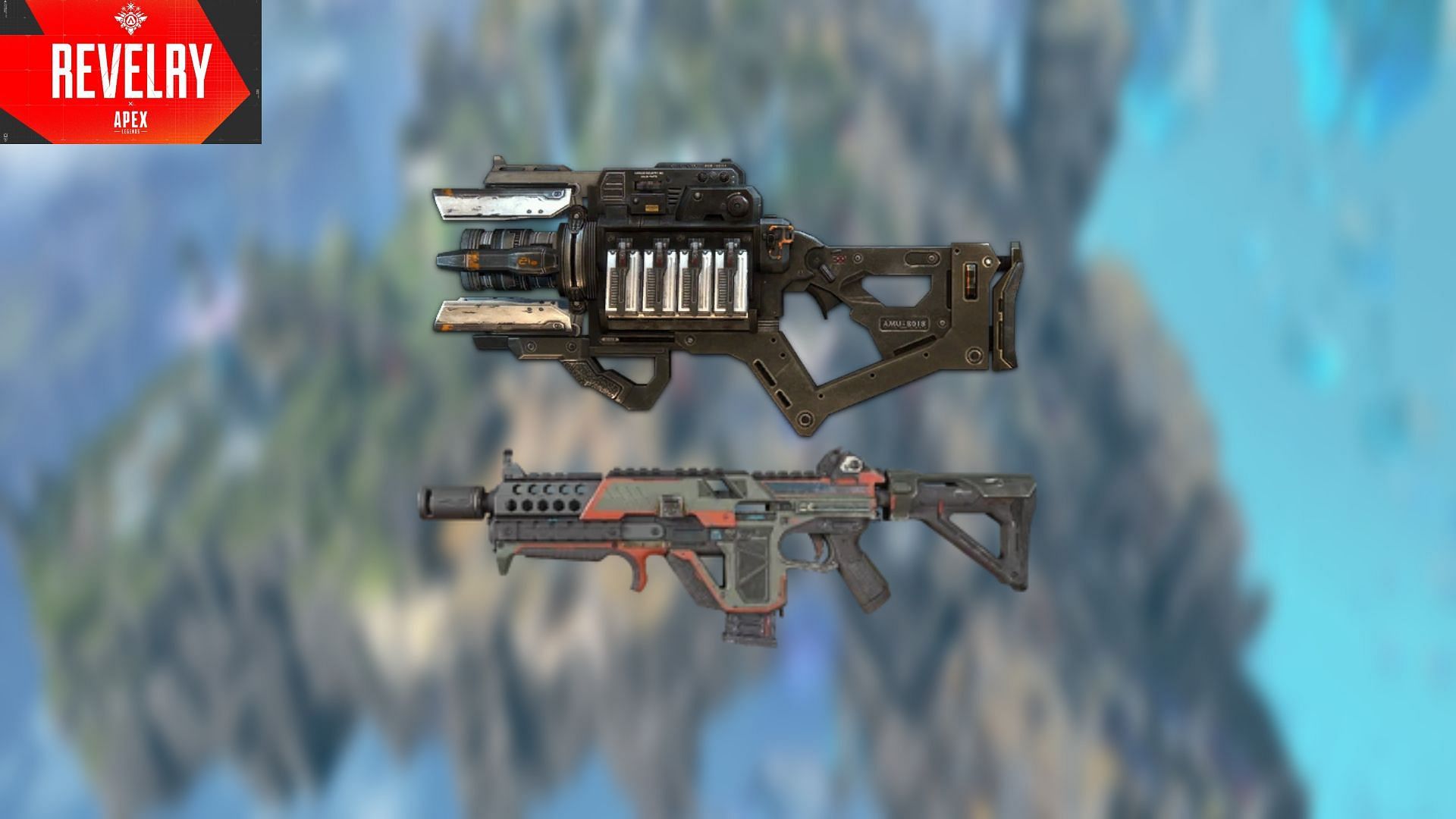 Charge Rifle and Volt SMG in Apex Legends(Image via Sportskeeda)