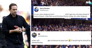 “An utter disgrace”, “I’m done” – Chelsea fans blast ‘criminal’ decision from Frank Lampard to leave one player out as Blues suffer 2-1 defeat