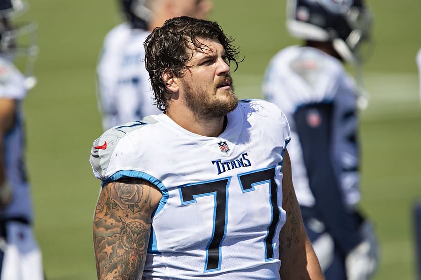 Titans release ex-Michigan lineman Taylor Lewan to clear up cap space