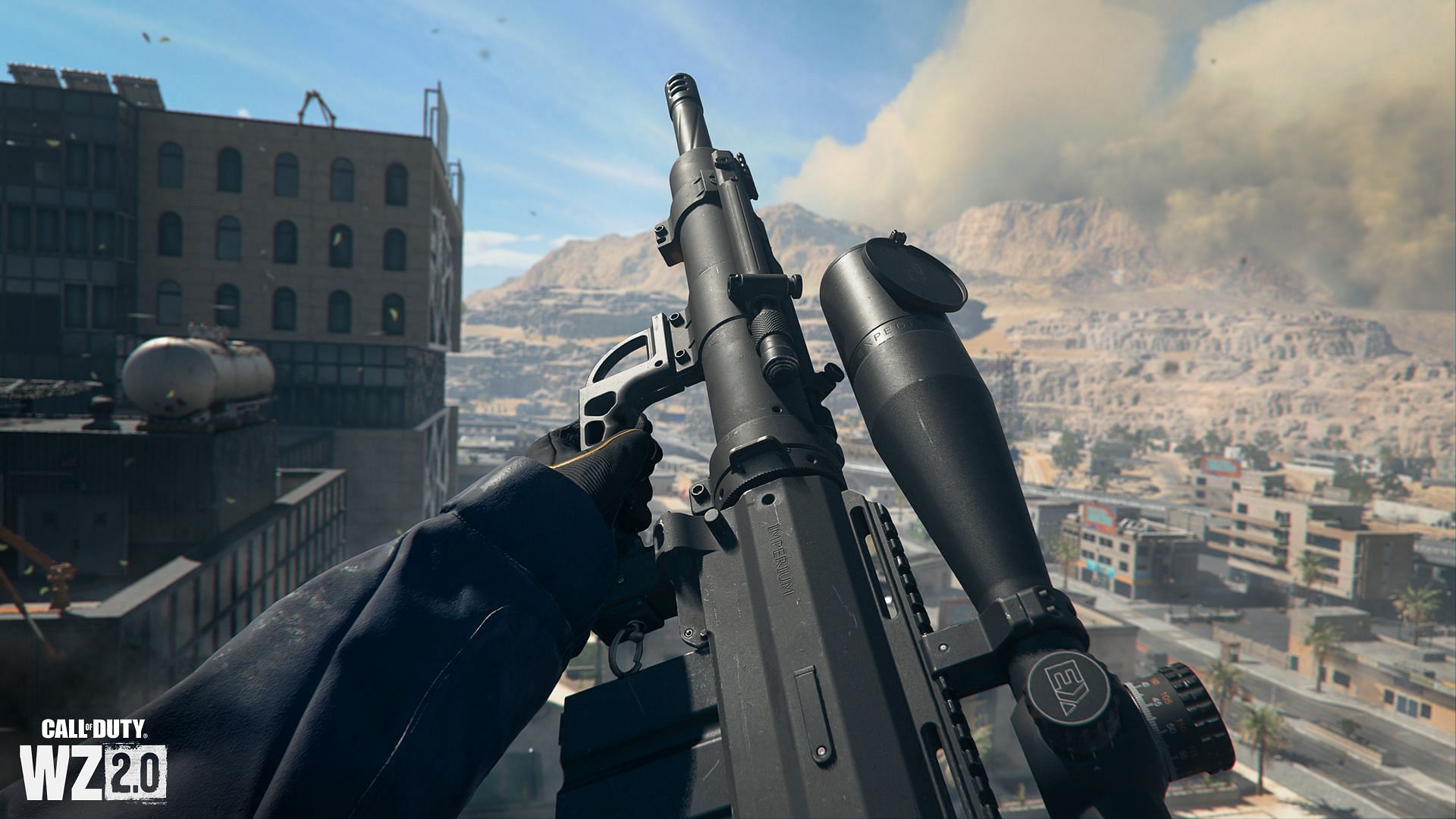 The FJX Imperium sniper rifle in Modern Warfare 2 and Warzone 2 (Image via Activision)