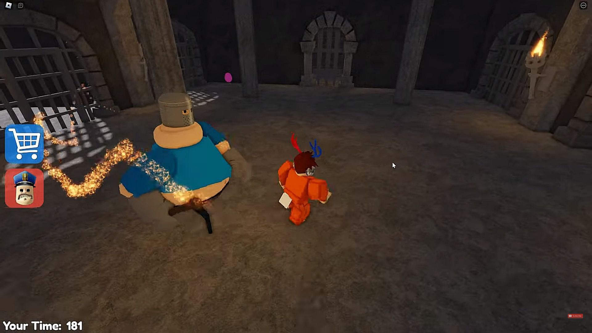 Collect the egg before the NPC catches you (Image via Conor3D)