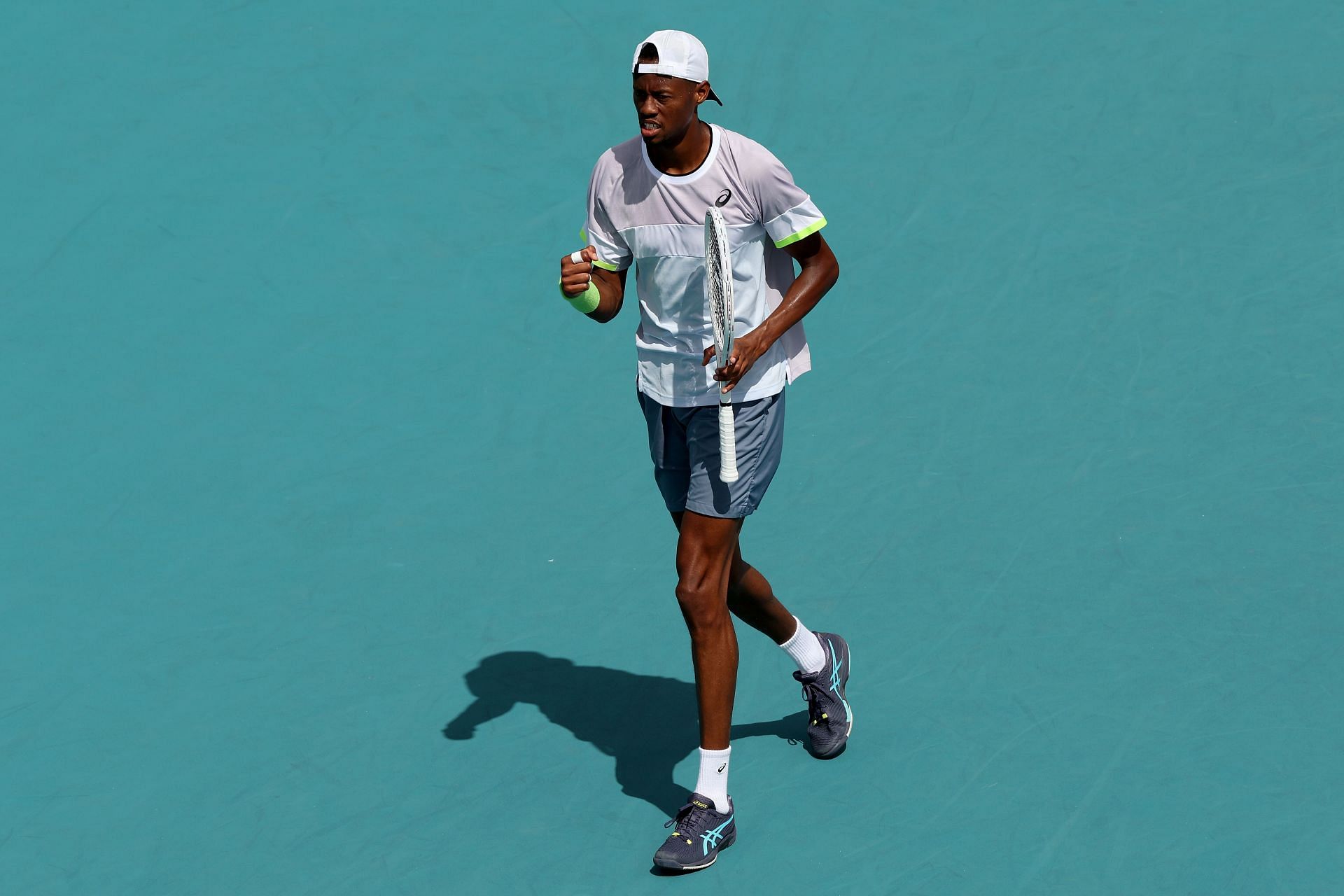 Christopher Eubanks at the 2023 Miami Open.