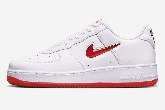 Air Force 1 Low: Nike Air Force 1 Low Jewel “White/University Red ...