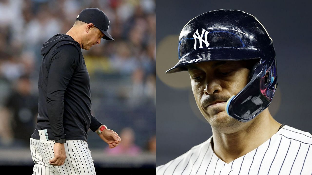 Aaron Boone was at a loss with the latest Giancarlo Stanton injury