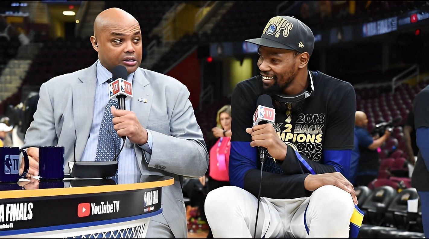 Kevin Durant talked about his back-and-forth with NBA legend, Charles Barkley