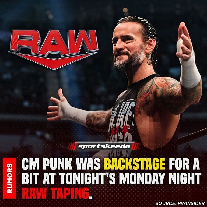 CM Punk's WWE RAW Backstage Visit Could Mean Only One Thing!