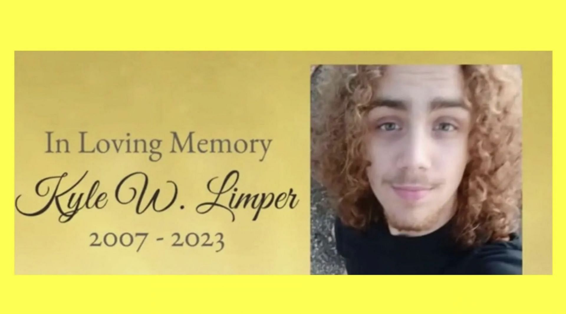 Parents mourn the death of their 16 year old son as he passed away due to cancer. (Image via GoFundMe)