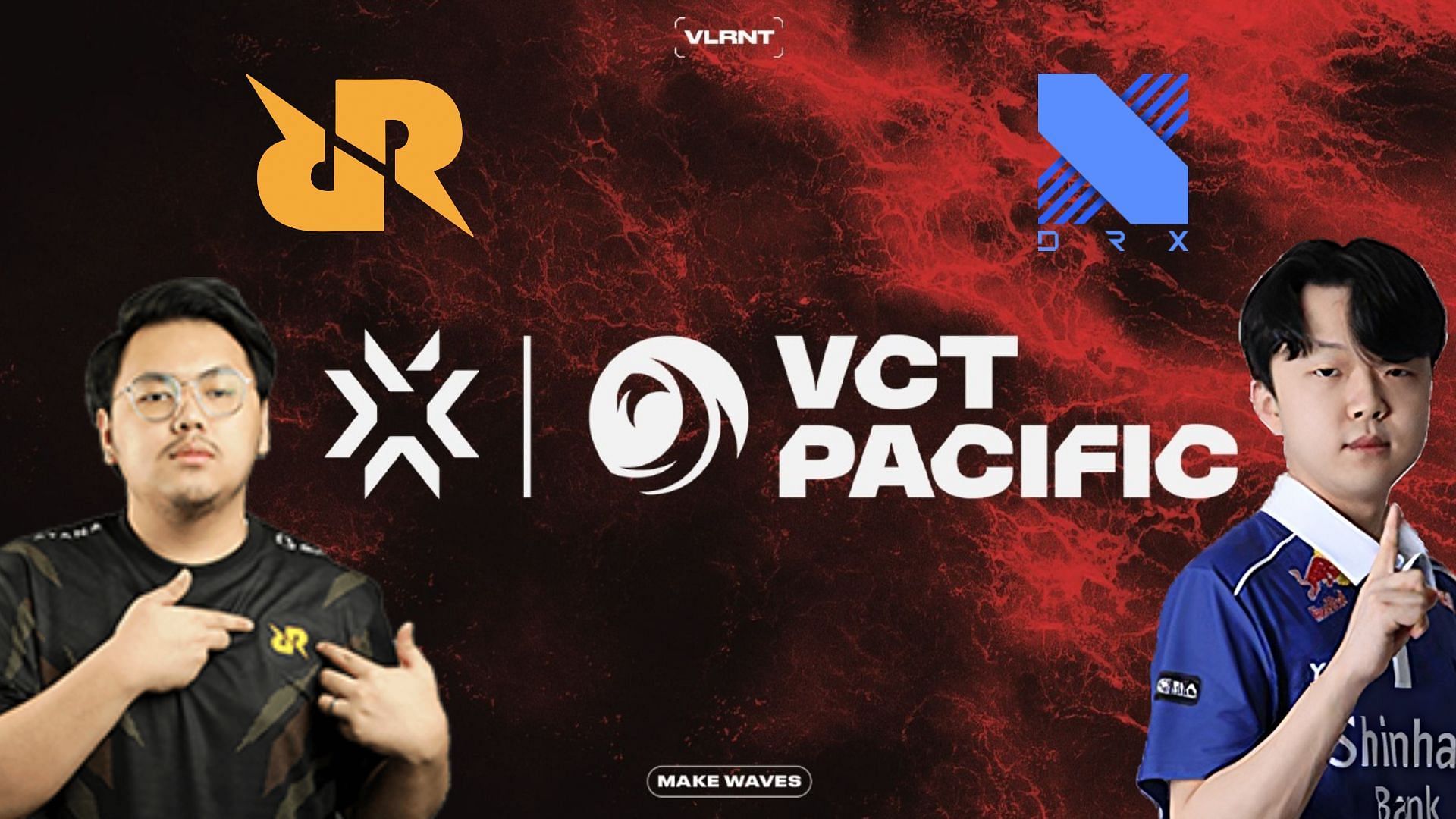 Rex Regum Qeon vs DRX - VCT Pacific League: Predictions, where to watch, and more (Image via Sportskeeda)