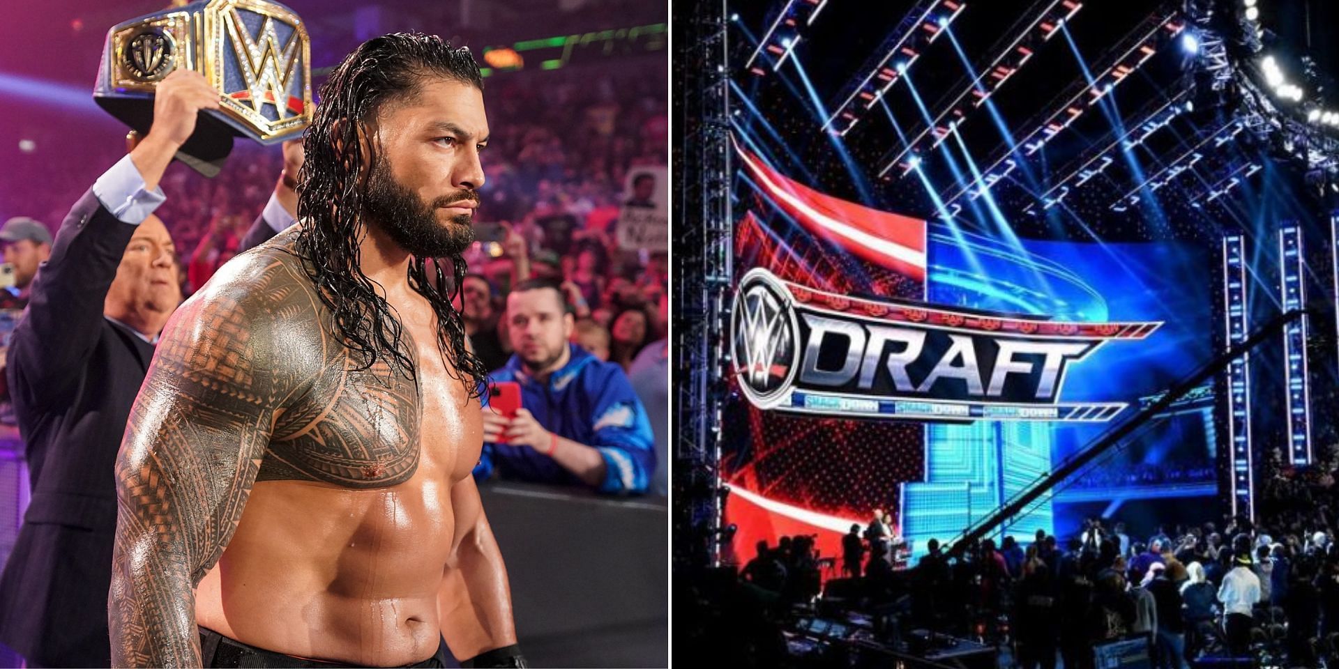 Roman Reigns was drfated to WWE SmackDown