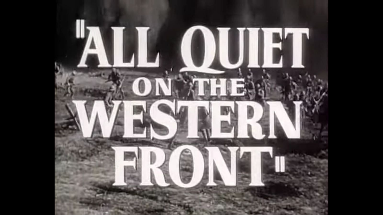 All Quiet on the Western Front 1930 cast